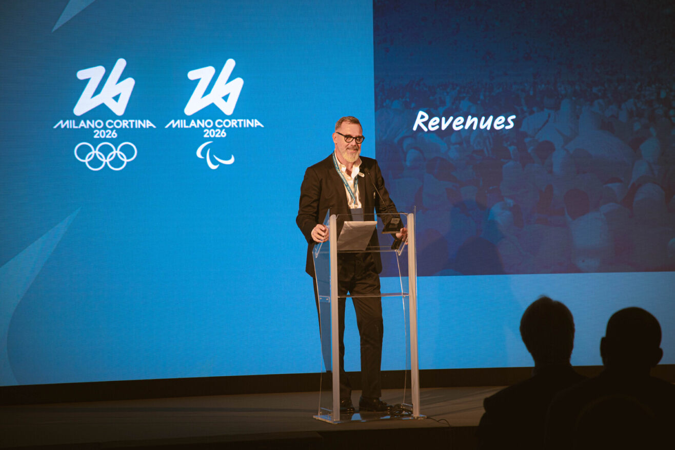 Foto di Nevio Devidè, Chief Revenue Officer di Milano Cortina 2026