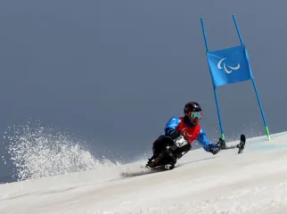 Foto di atleta Paralimpico De Silvestro 