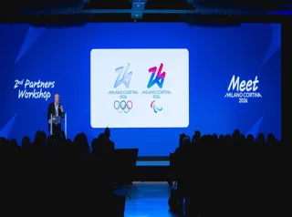 Foto dello schermo dell’incontro annuale Meet Milano Cortina 2026