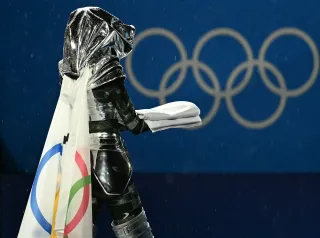 Un'immagine dalla Cerimonia d'Apertura dei Giochi Olimpici di Parigi 2024