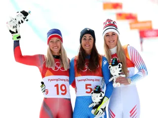 Goggia Vonn Pyeongchang 2018